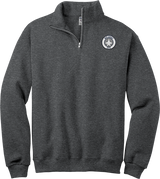 NJ Jets NuBlend 1/4-Zip Cadet Collar Sweatshirt