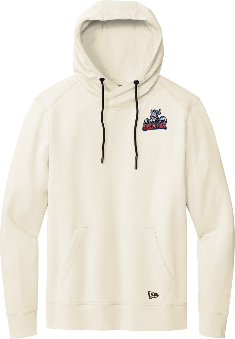 Hartford Jr. Wolfpack New Era Tri-Blend Fleece Pullover Hoodie