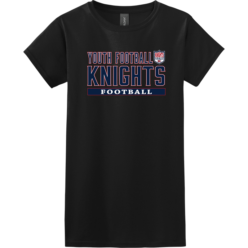 Knights Youth Football Softstyle Ladies T-Shirt