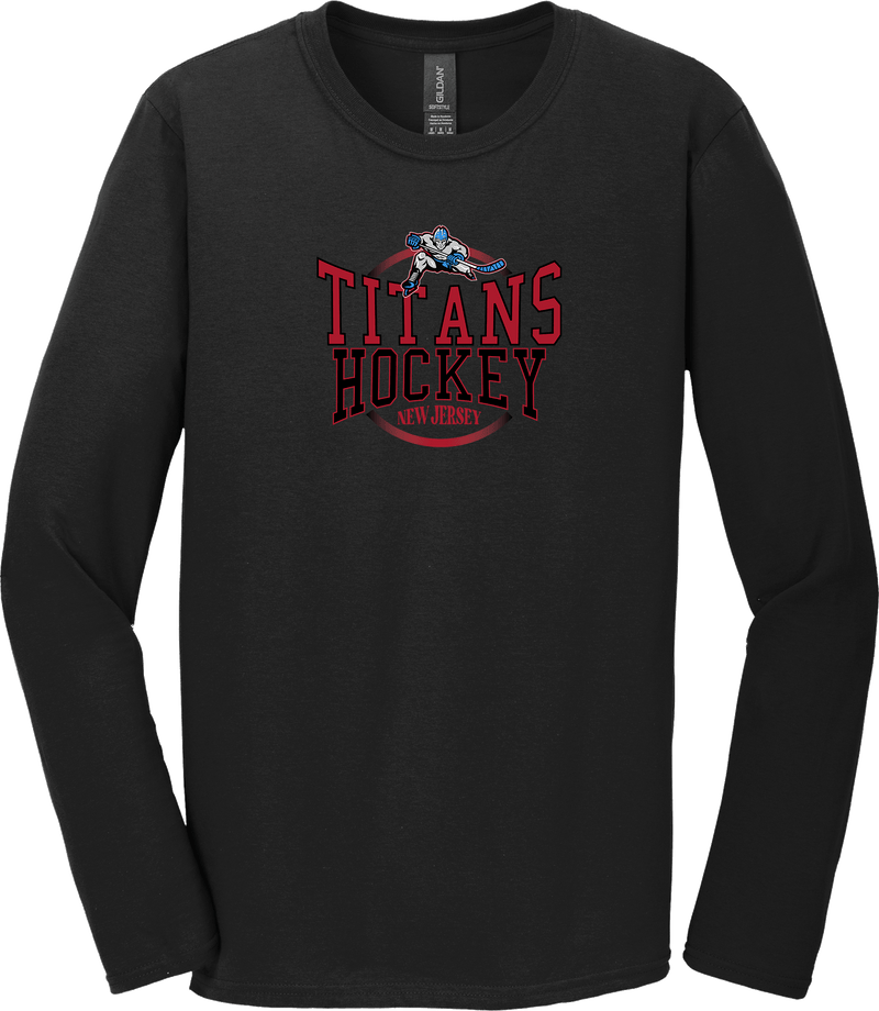 NJ Titans Softstyle Long Sleeve T-Shirt