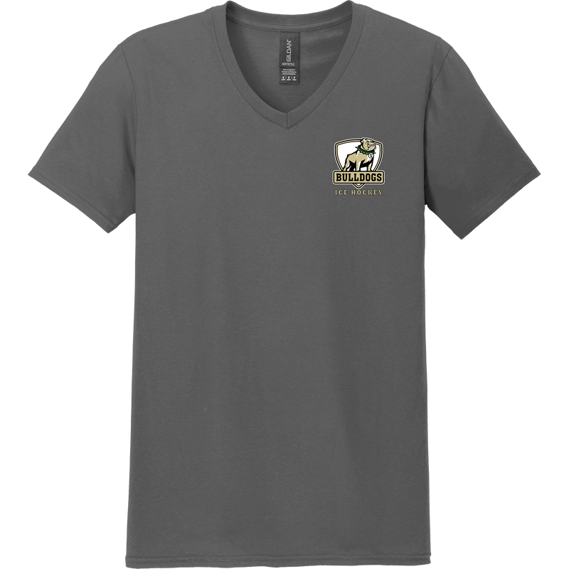 HVM Bulldogs Softstyle V-Neck T-Shirt