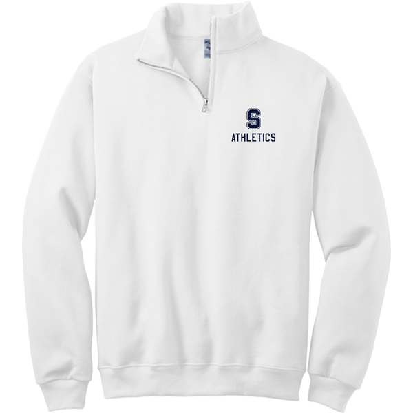 Midd South Athletics NuBlend 1/4-Zip Cadet Collar Sweatshirt