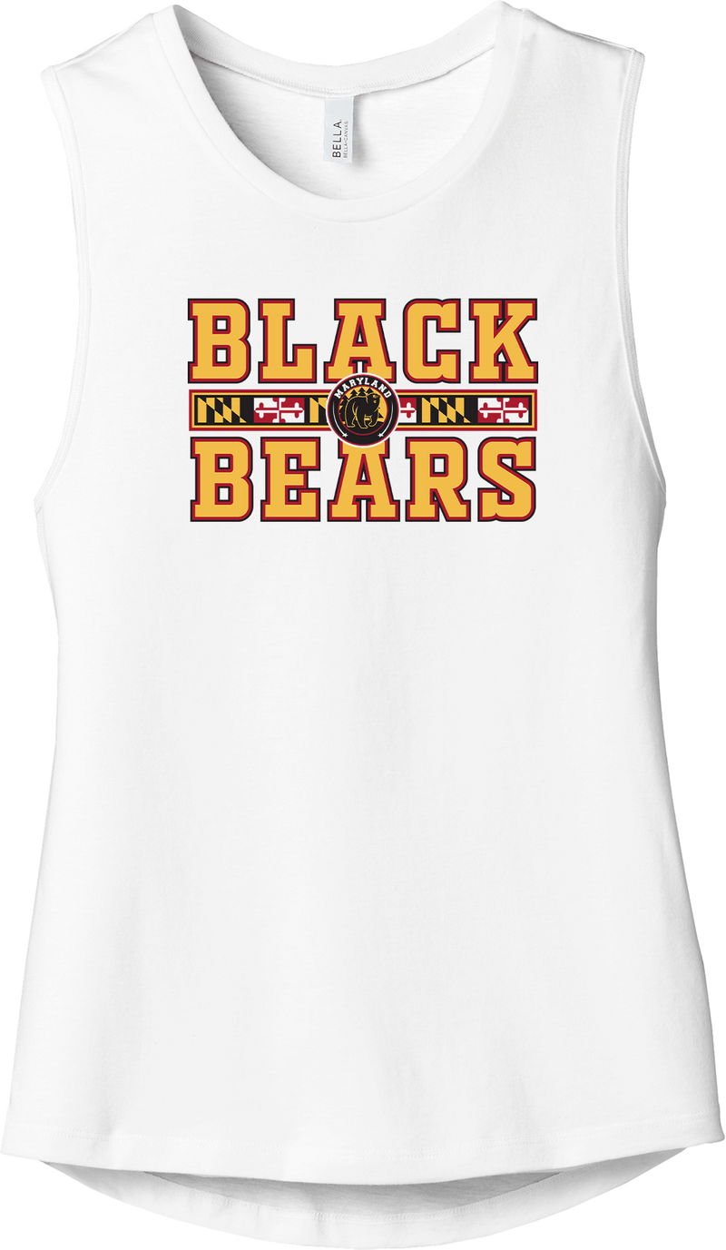 Maryland Black Bears Womens Jersey Muscle Tank