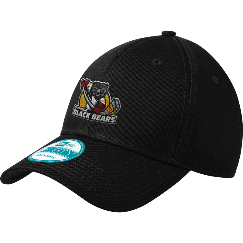 Dupage Black Bears New Era Adjustable Structured Cap