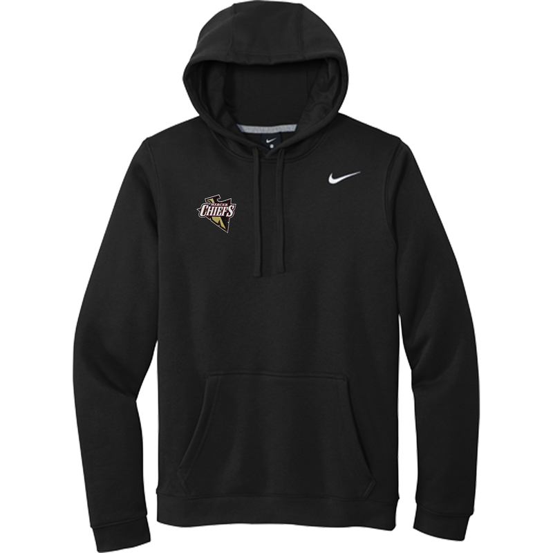 Mercer Chiefs Nike Club Fleece Pullover Hoodie