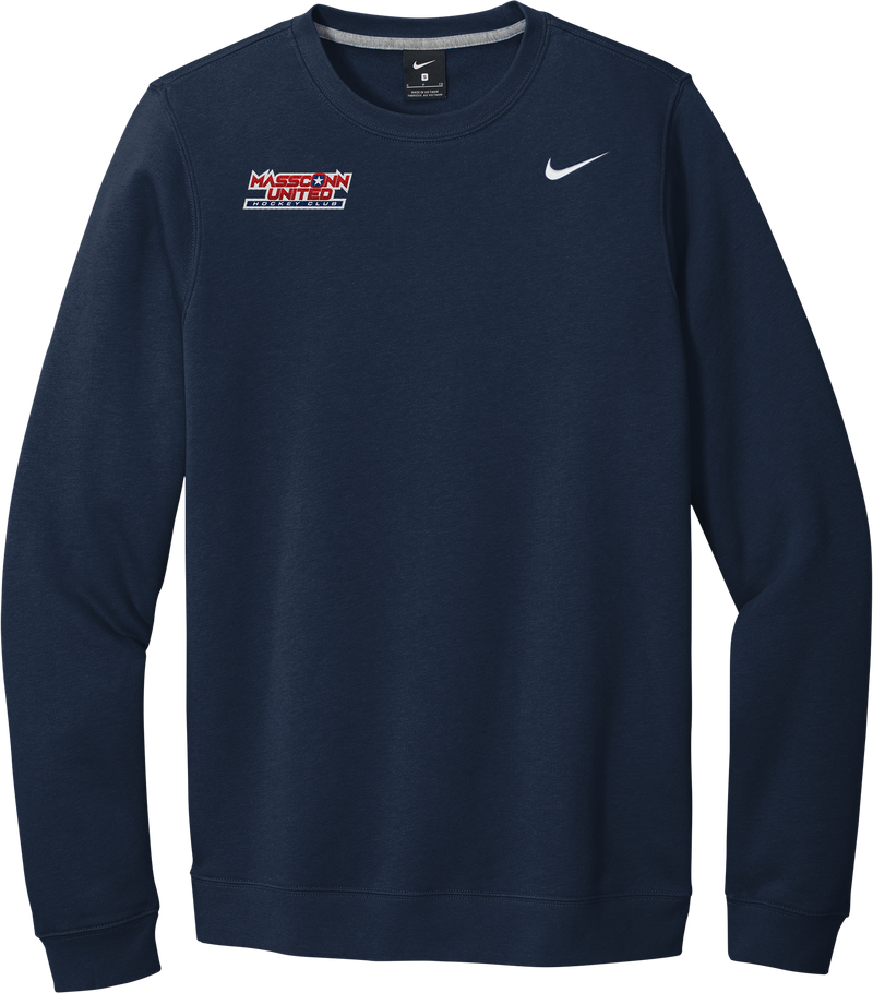 Mass Conn United Nike Club Fleece Crew