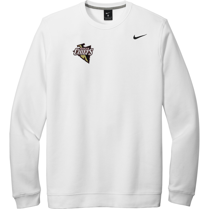 Mercer Chiefs Nike Club Fleece Crew