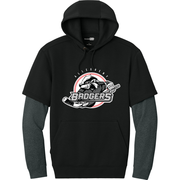 Allegheny Badgers Tough Fleece Layered Hoodie