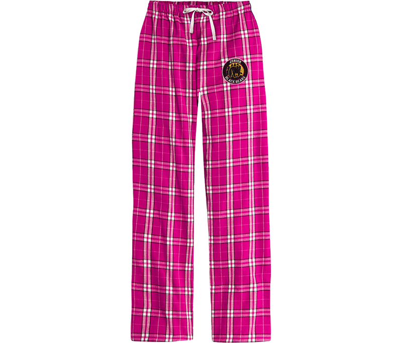 MD Jr. Black Bears Women's Flannel Plaid Pant