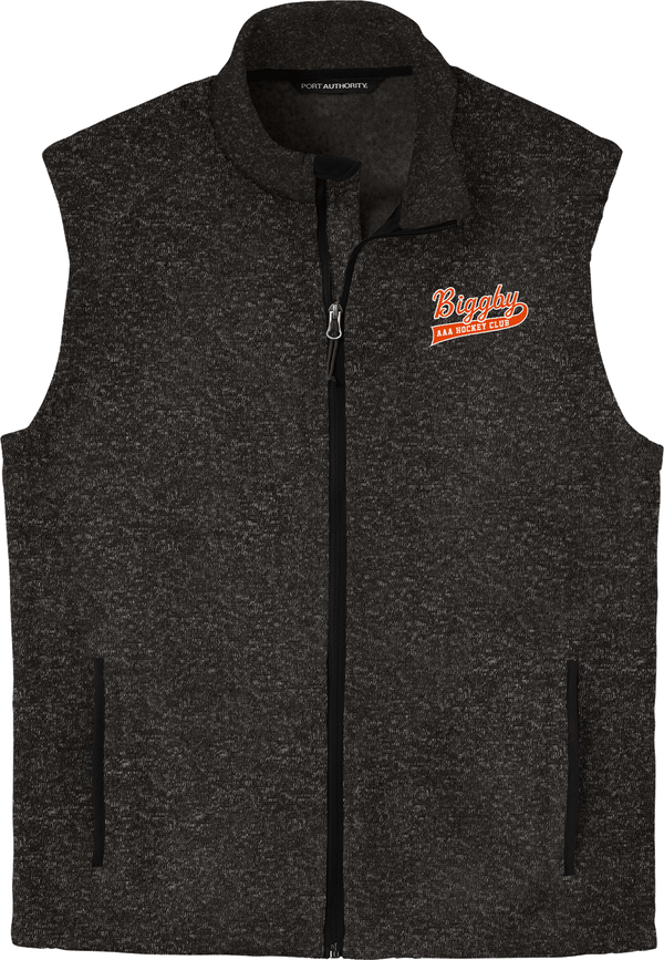 Biggby Coffee AAA Sweater Fleece Vest