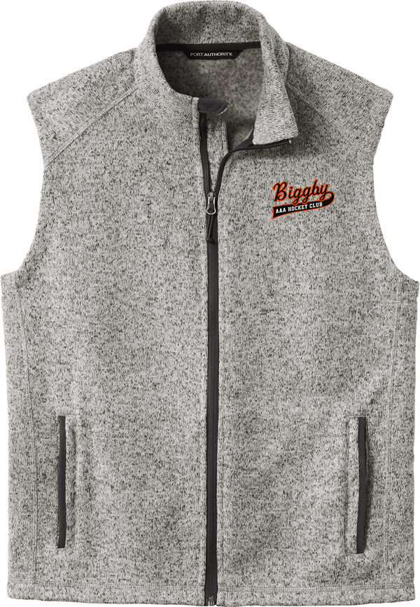 Biggby Coffee AAA Sweater Fleece Vest