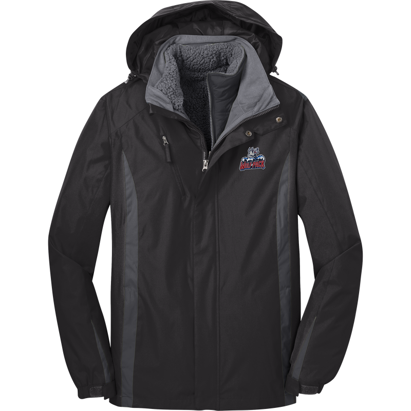 Hartford Jr. Wolfpack Colorblock 3-in-1 Jacket