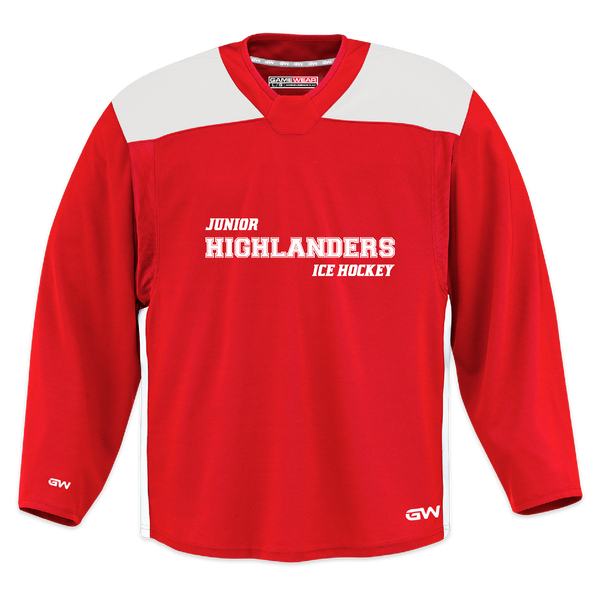 Junior Highlanders Adult Goalie Practice Jersey