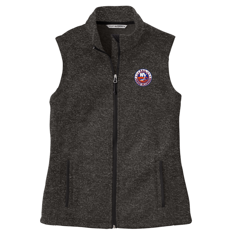 PAL Jr. Islanders Ladies Sweater Fleece Vest