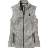 Wilmington Nighthawks Ladies Sweater Fleece Vest