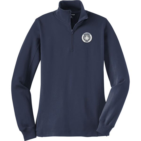 NJ Jets Ladies 1/4-Zip Sweatshirt