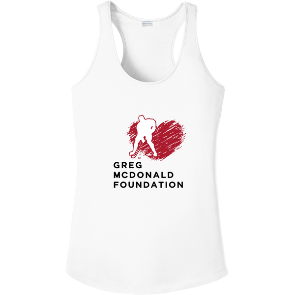 Greg McDonald Foundation Women's PosiCharge Competitor Racerback Tank