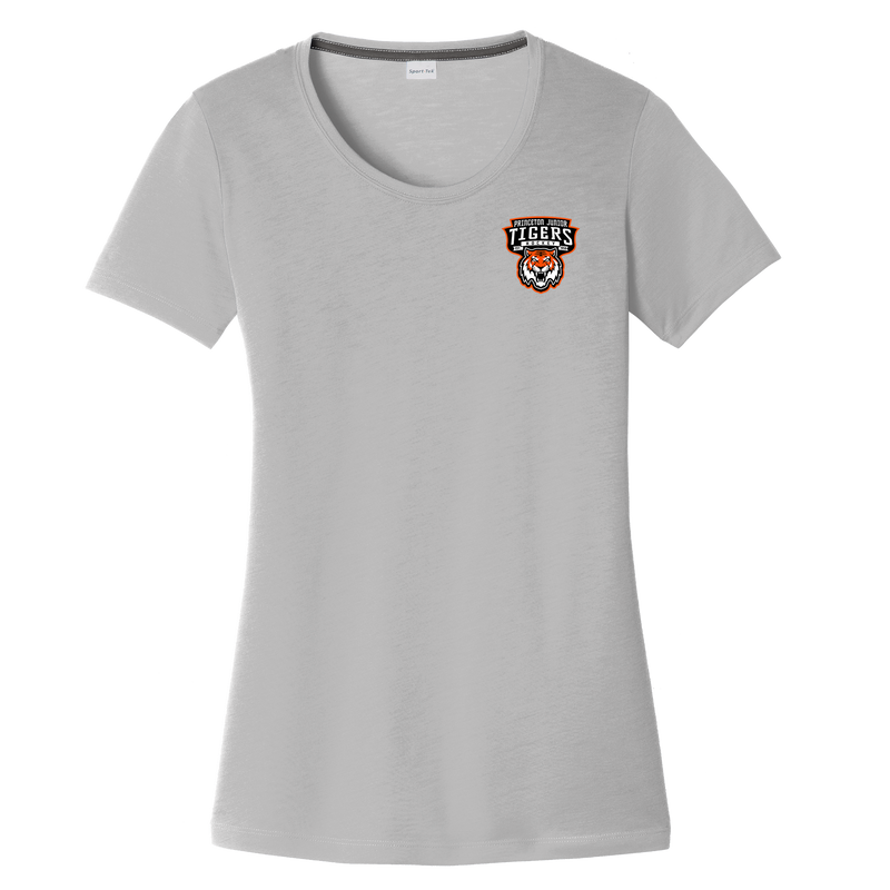 Princeton Jr. Tigers Ladies PosiCharge Competitor Cotton Touch Scoop Neck Tee