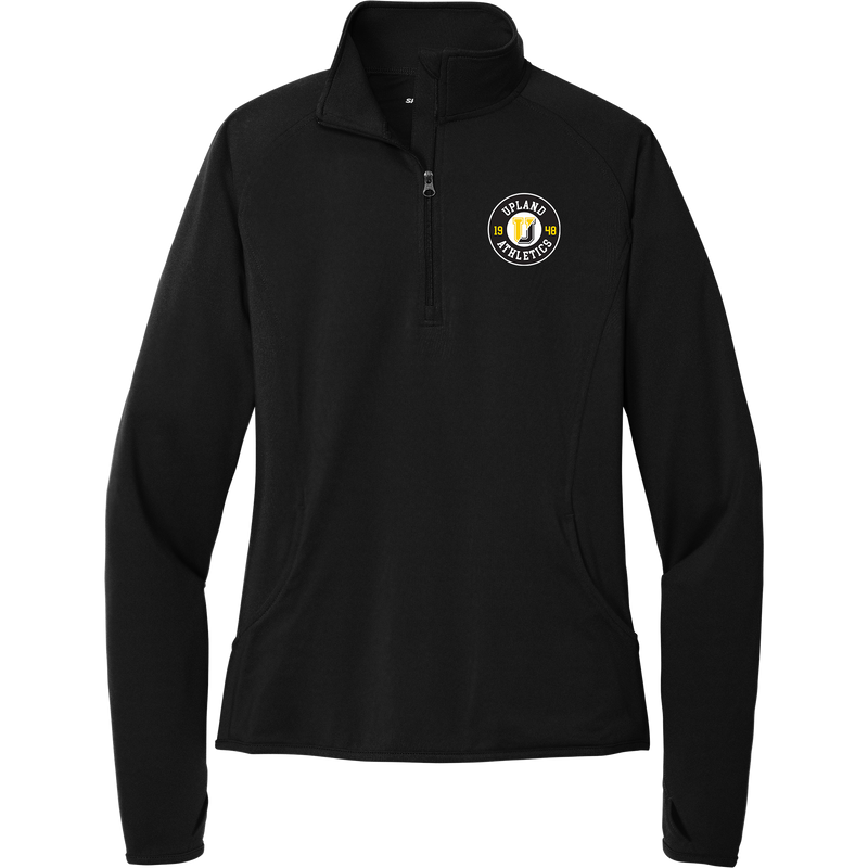 Upland Country Day School Ladies Sport-Wick Stretch 1/4-Zip Pullover