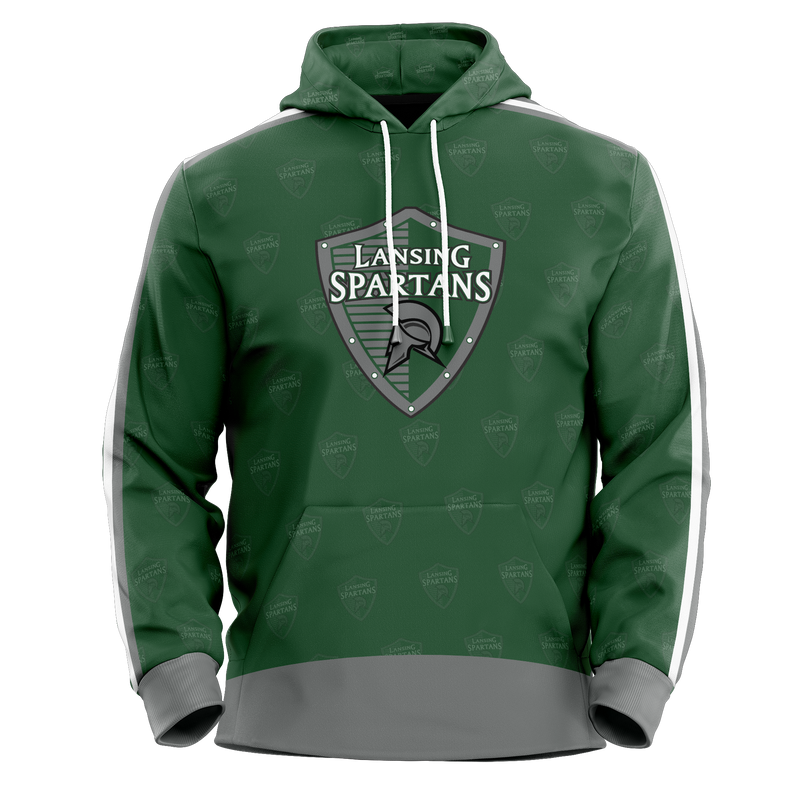 Lansing Spartans Adult Sublimated Hoodie