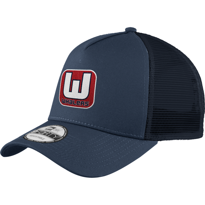 CT Whalers Tier 1 New Era Snapback Trucker Cap