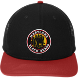 Maryland Black Bears New Era Snapback Low Profile Trucker Cap