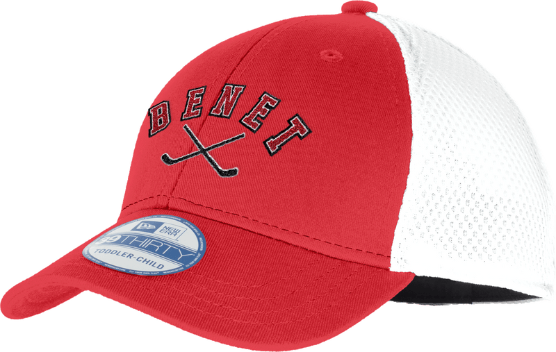 Benet Hockey New Era Youth Stretch Mesh Cap