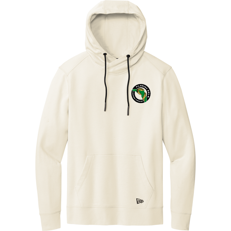 Florida Eels New Era Tri-Blend Fleece Pullover Hoodie