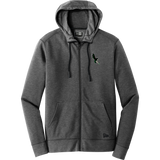 Wilmington Nighthawks New Era Tri-Blend Fleece Full-Zip Hoodie