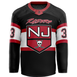 NJ Raiders Adult Player Reversible Sublimated Jersey