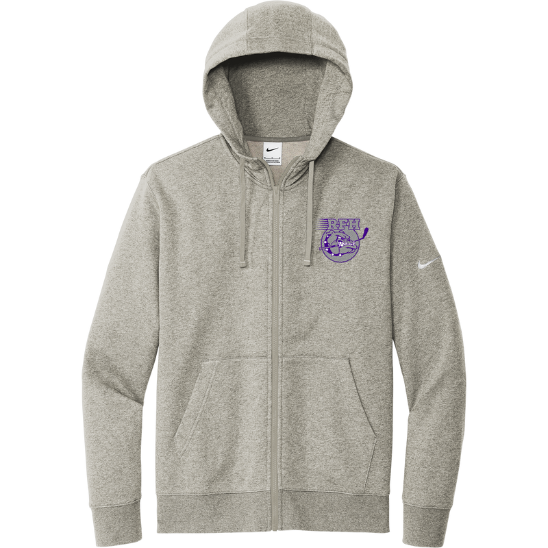 Rumson-Fair Haven Nike Club Fleece Sleeve Swoosh Full-Zip Hoodie