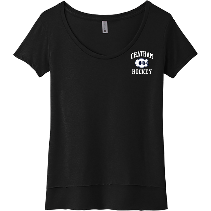 Chatham Hockey Womens Festival Scoop Neck Tee