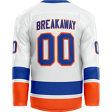 PAL Jr. Islanders Goalie Hybrid Jersey - White