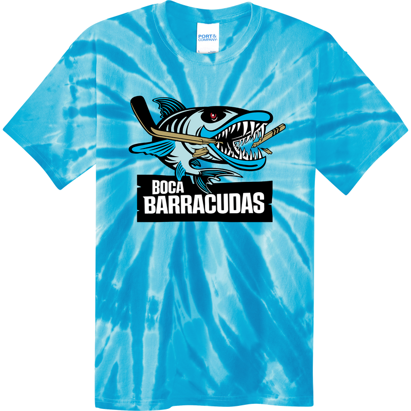 Boca Barracudas Youth Tie-Dye Tee