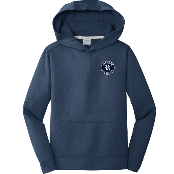 Randolph Hockey Youth Performance Fleece Pullover Hooded Sweatshirt