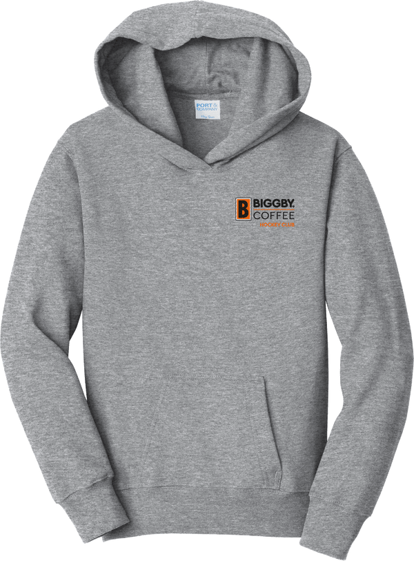 Biggby Coffee Hockey Club Youth Fan Favorite Fleece Pullover Hooded Sweatshirt