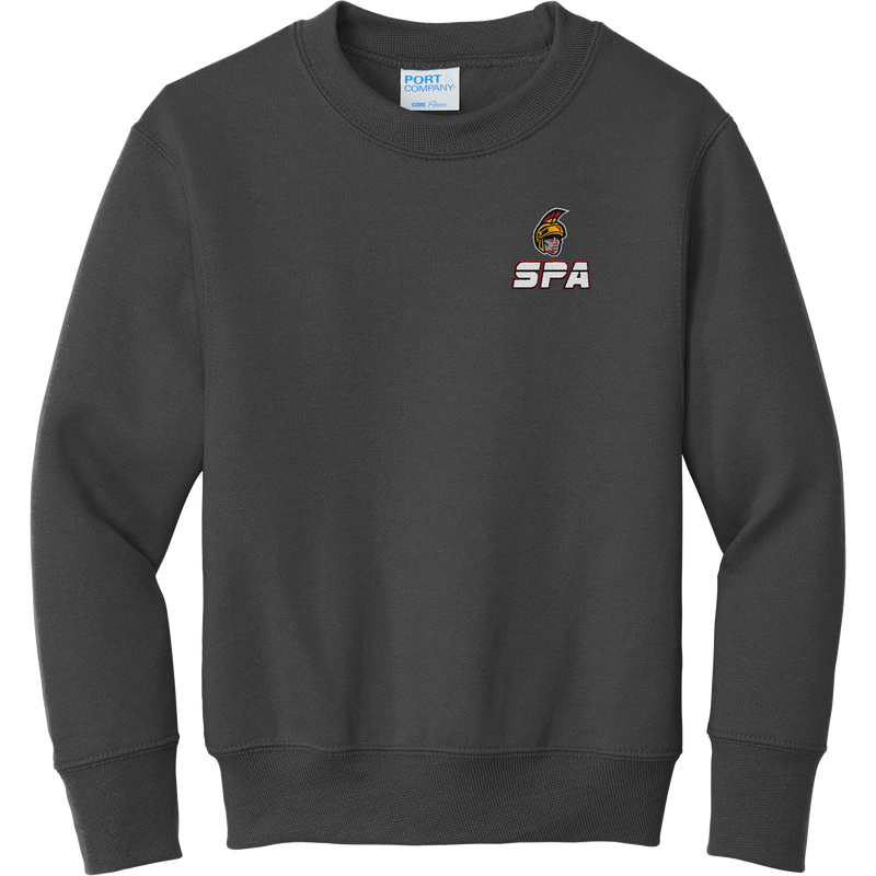 Seacoast Spartans Youth Core Fleece Crewneck Sweatshirt