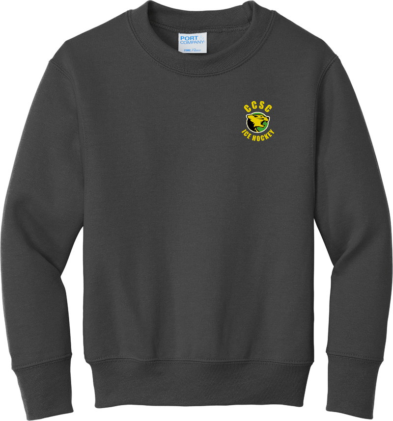 Chester County Youth Core Fleece Crewneck Sweatshirt