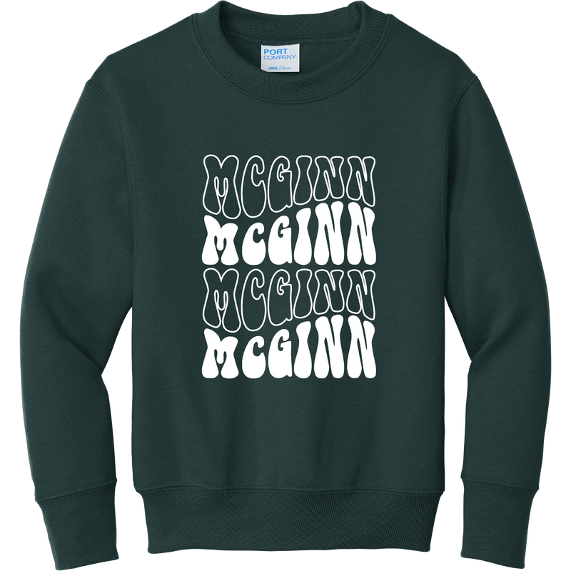 McGinn Elementary Youth Core Fleece Crewneck Sweatshirt