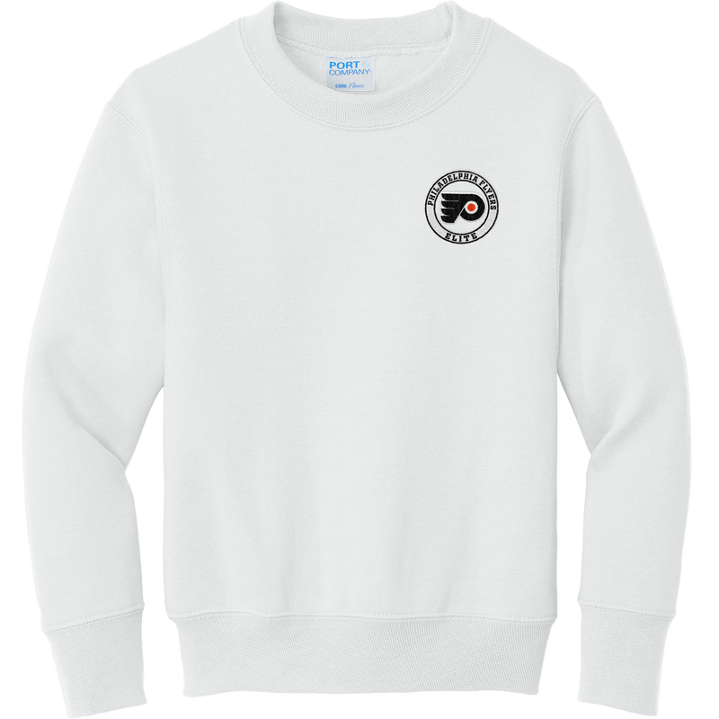 Philadelphia Flyers Elite Youth Core Fleece Crewneck Sweatshirt