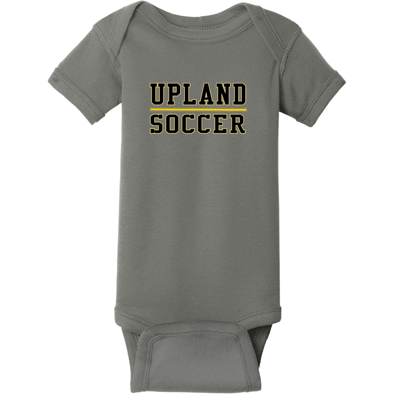 Upland Soccer Infant Short Sleeve Baby Rib Bodysuit