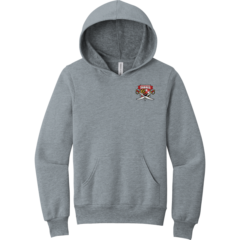 SOMD Sabres Youth Sponge Fleece Pullover Hoodie