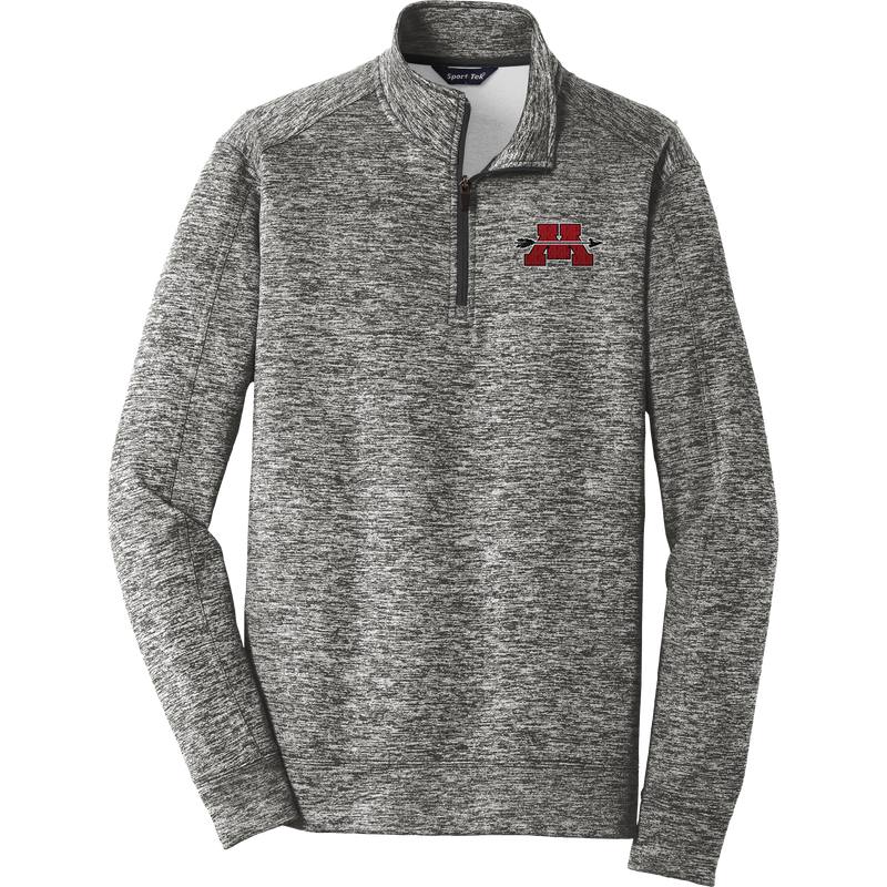 Mercer Arrows PosiCharge Electric Heather Fleece 1/4-Zip Pullover