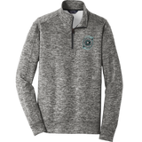 Brooklyn Aviators PosiCharge Electric Heather Fleece 1/4-Zip Pullover