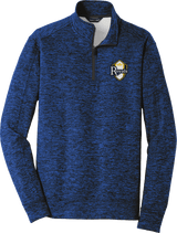 Royals Hockey Club PosiCharge Electric Heather Fleece 1/4-Zip Pullover