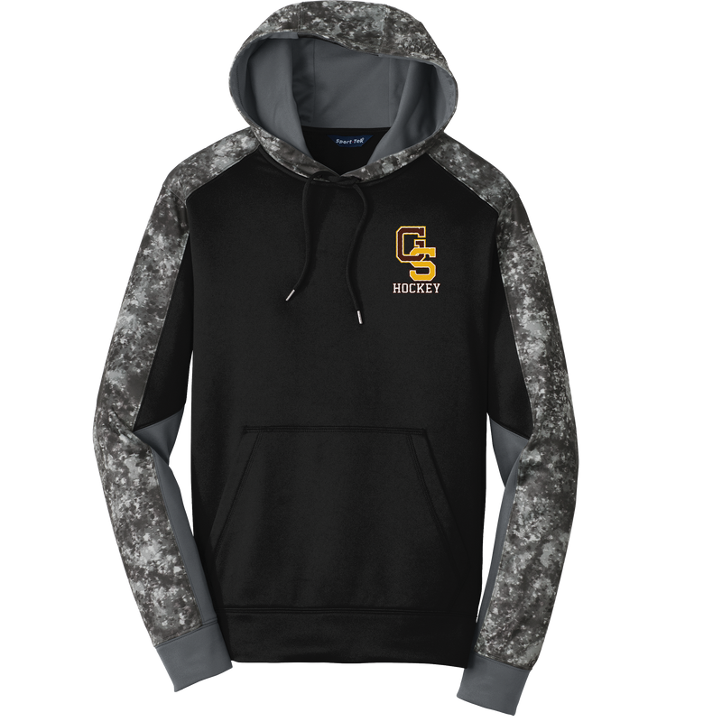 Greensburg Salem Sport-Wick Mineral Freeze Fleece Colorblock Hooded Pullover