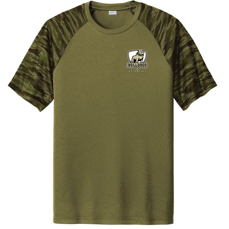 HVM Bulldogs Drift Camo Colorblock Tee