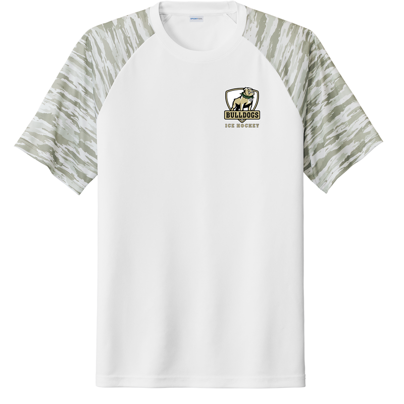 HVM Bulldogs Drift Camo Colorblock Tee