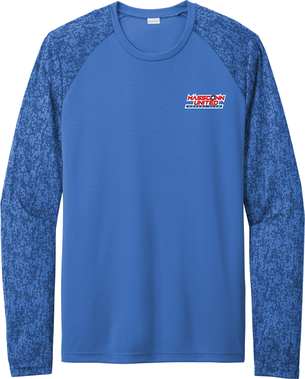 Mass Conn United Long Sleeve Digi Camo Tee