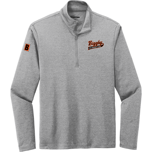 Biggby Coffee AAA Ladies Endeavor 1/2-Zip Pullover